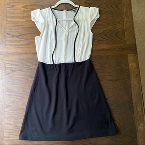 Express Black & White Dress